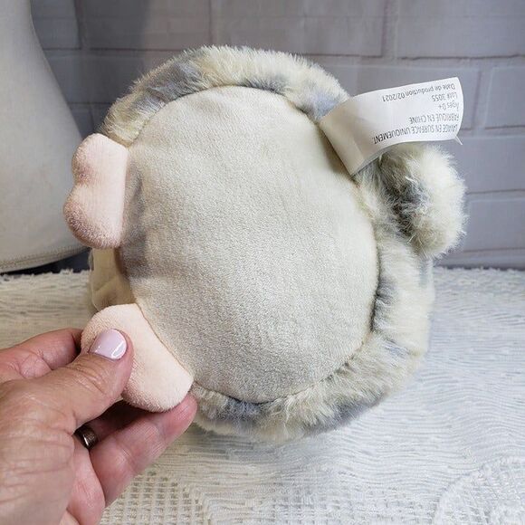 Adorable Gray Spotted Piglet 11" Pig Plush Kellytoy Stuffed Farm Animal - Picture 6 of 8